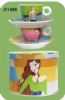 2PCS CUP & 2PCS SAUCER